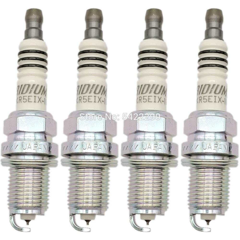 4 bujías de iridio IX BKR5EIX-5464 BKR6EIX-4272 BKR7EIX-2667 BKR8EIX-2668 para Encendido de automóviles.