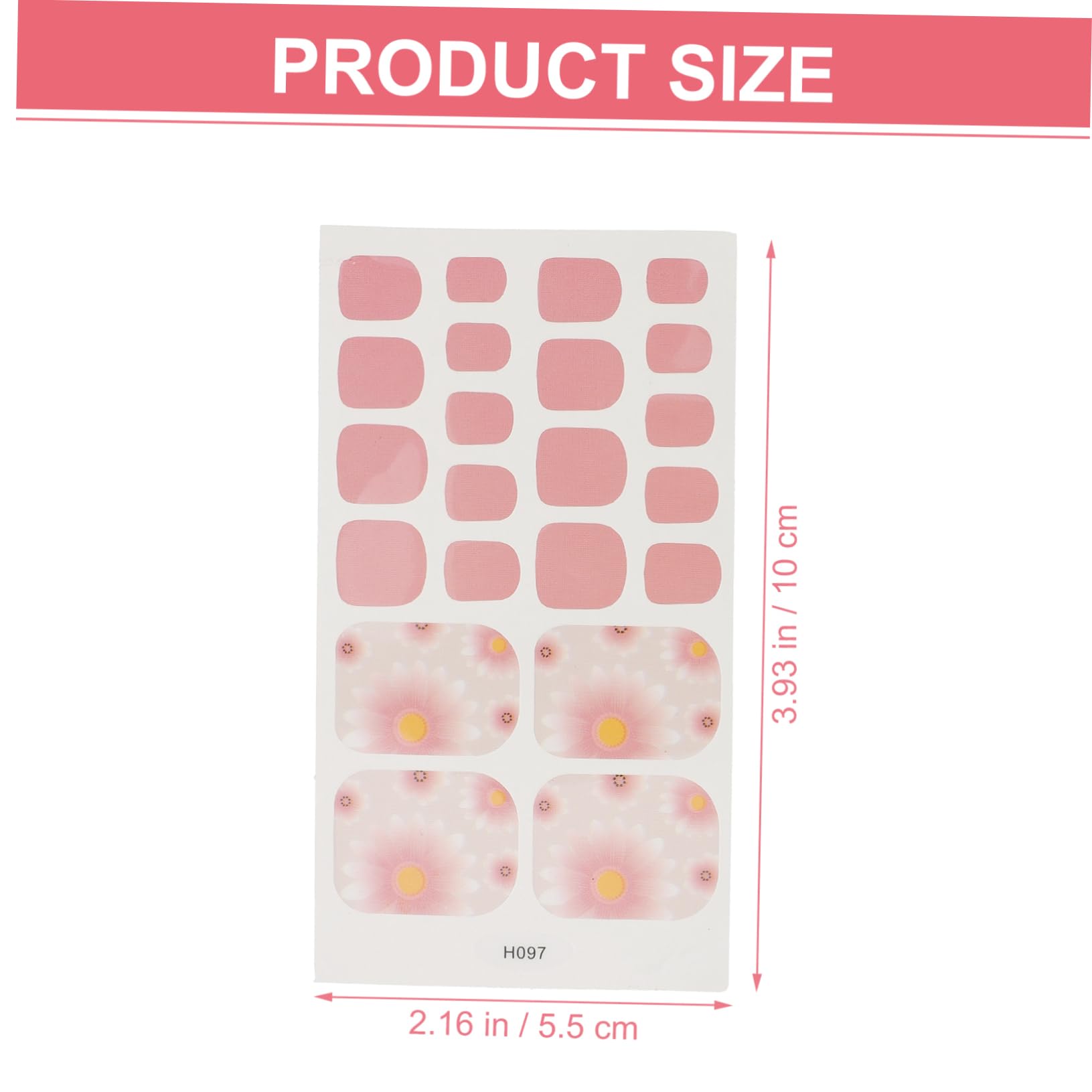 CALLARON 5 Set Adesivi Decorativi Per Unghie Dei Impermeabili Nail Art Per Donne E Ragazze Facili Applicare E Rimuovere Design Unico E Per La Manicure Fogli*5