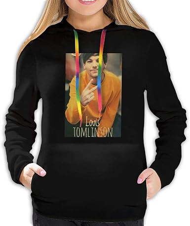 Amazon.com: TimothySLopez Louis Tomlinson Cool Sudaderas de manga larga  sudadera deportiva para mujer con bolsillos, M : Ropa, Zapatos y Joyería