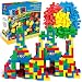 Strictly Briks - Big Briks Set - 204 Pieces - Blue, Green, Red, & Yellow - Compatible with All Major Brands - Large Building Blocks for Ages 3 and Up
