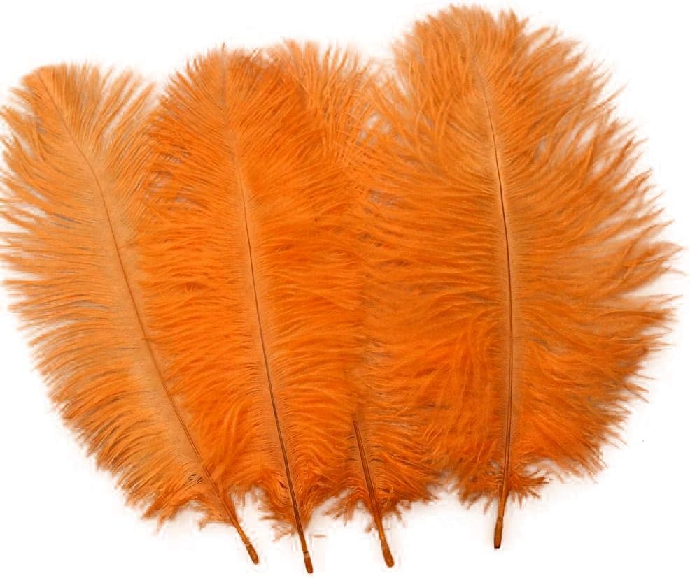 Sowder 20pcs Natural Ostrich Feathers - 10-12 Inch Dark Green Plumes For Wedding Decor, Centerpieces, Crafts