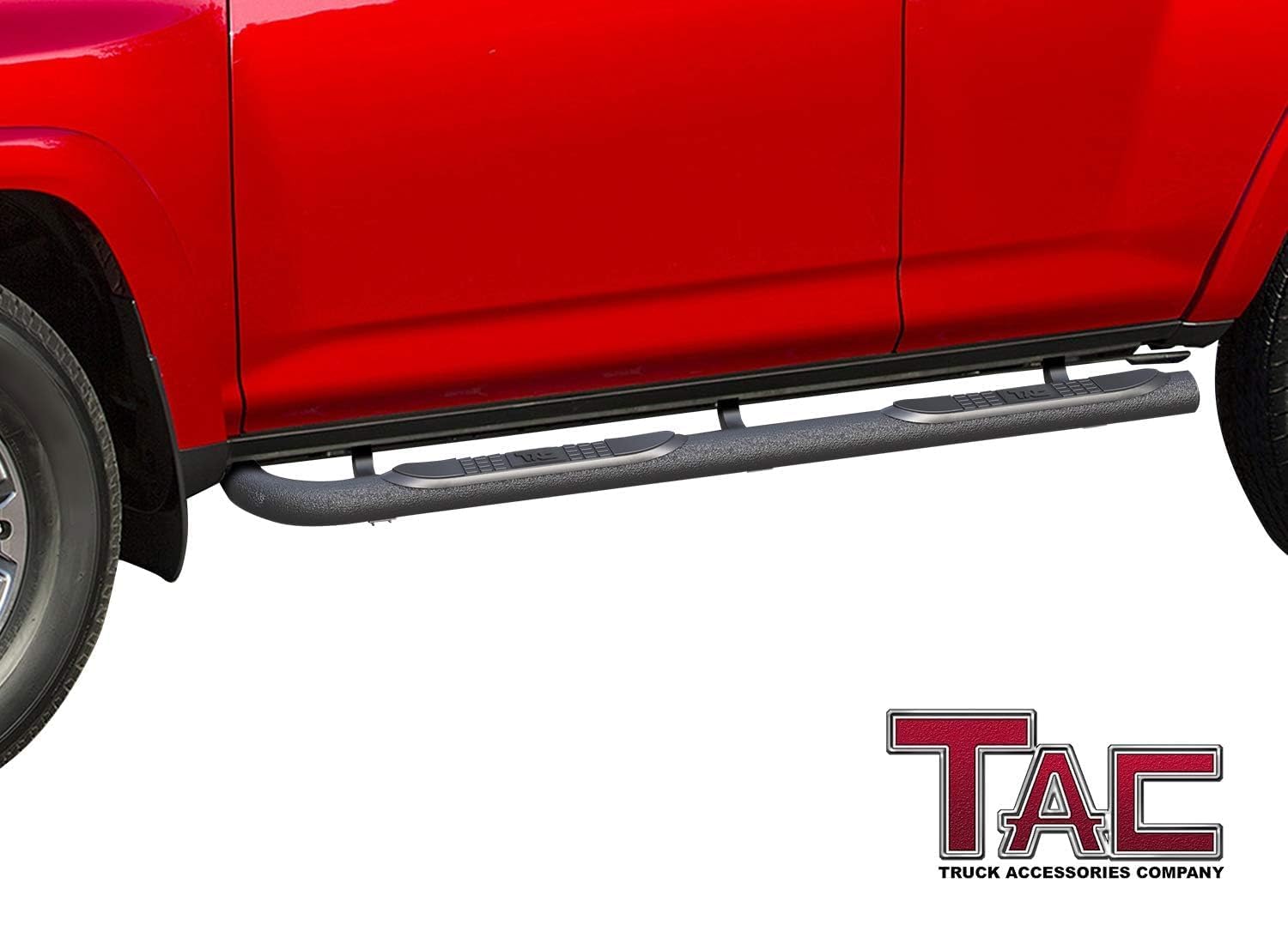 TAC Side Steps Running Boards Fit 2010-2024 Toyota 4Runner(Exclude 2010-2013 SR5 &2010-2024 Limited &2020-2021 Nightshade Edition)SUV 3” Texture Black
