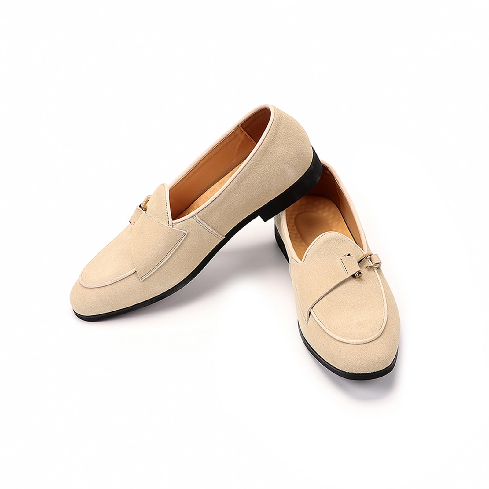 Mocassini Uomo Pelle Estivi Pantofole Casual Eleganti Slip On Scarpe da Guida Scarpe da Barca Classic Loafers