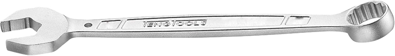 Teng Tools 17mm Metric Combination Open and Box End Anti Slip Spanner Wrench - 800617