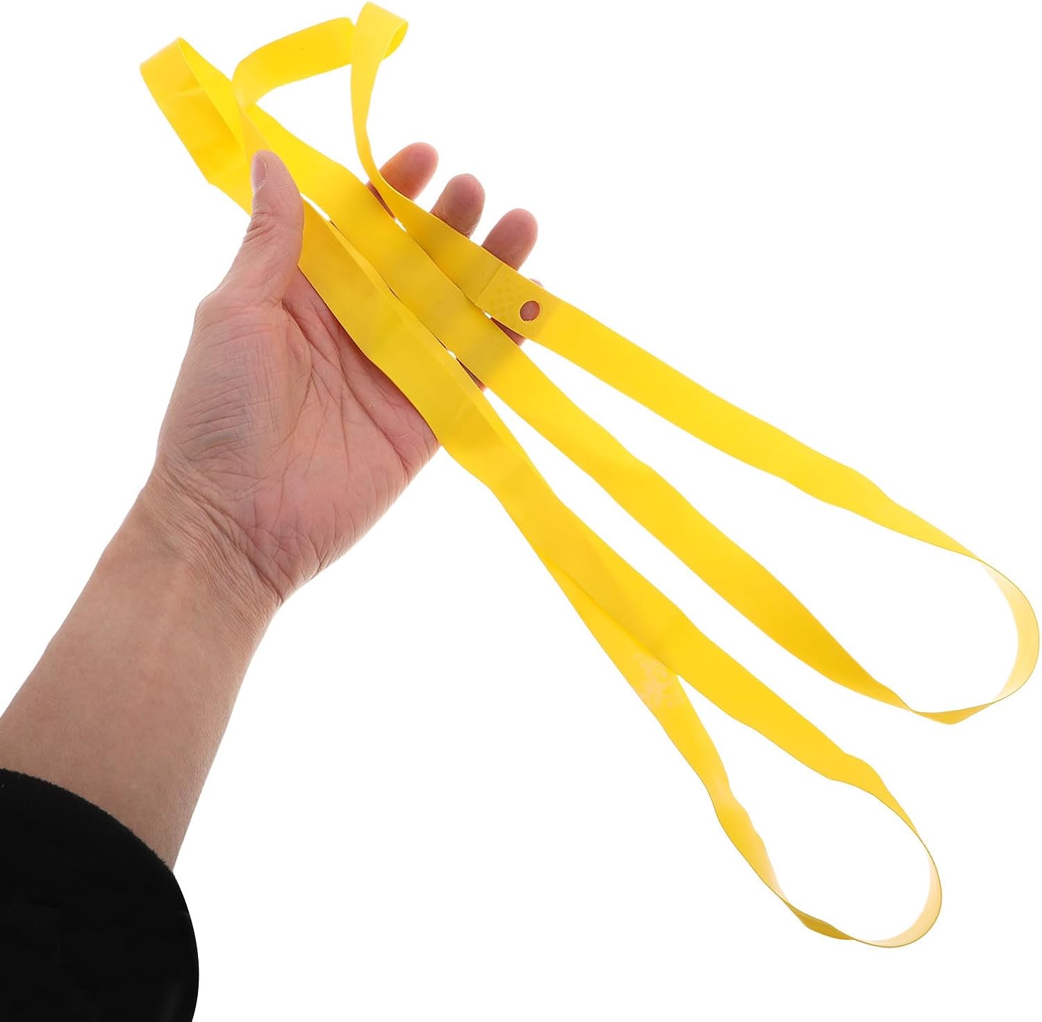 6pcs Puncture Resistant Bicycle Rim Strips with Excellent Elasticity Yellow PVC Bike Tire Protection Tape for Cycling and Mountain Bikes Sturdy Wheel Rim Protector