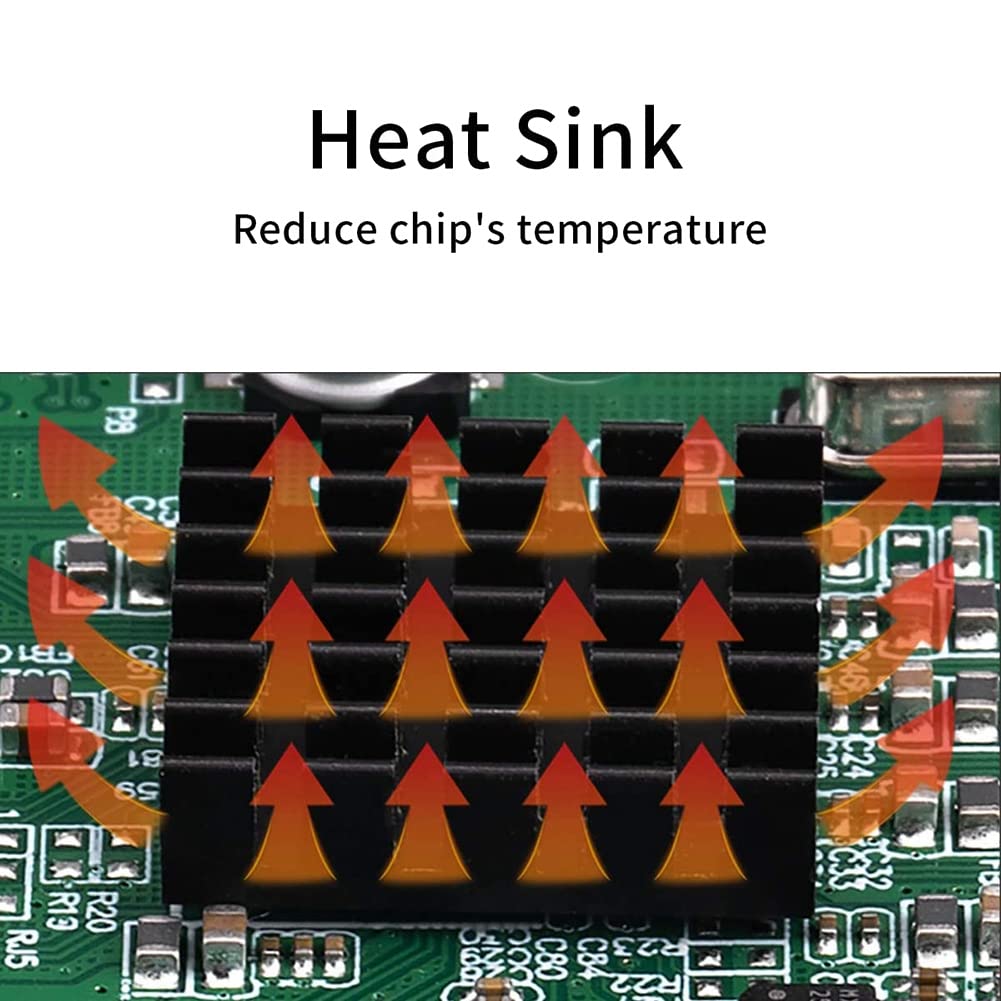 SI-PEX40064 III - Tarjeta de mando PCI-E X1 (4 puertos, perfil bajo, soporte), color verde