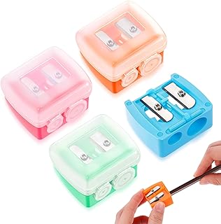 مبراة اقلام تحديد الشفاه من 4 قطع، مبراة اقلام تحديد الشفاه، مبراة اقلام تحديد العيون، مبراة اقلام تجميل، مبراة اقلام تجميل، مبراة اقلام تحديد الشفاه، مبراة مزدوجة الالوان