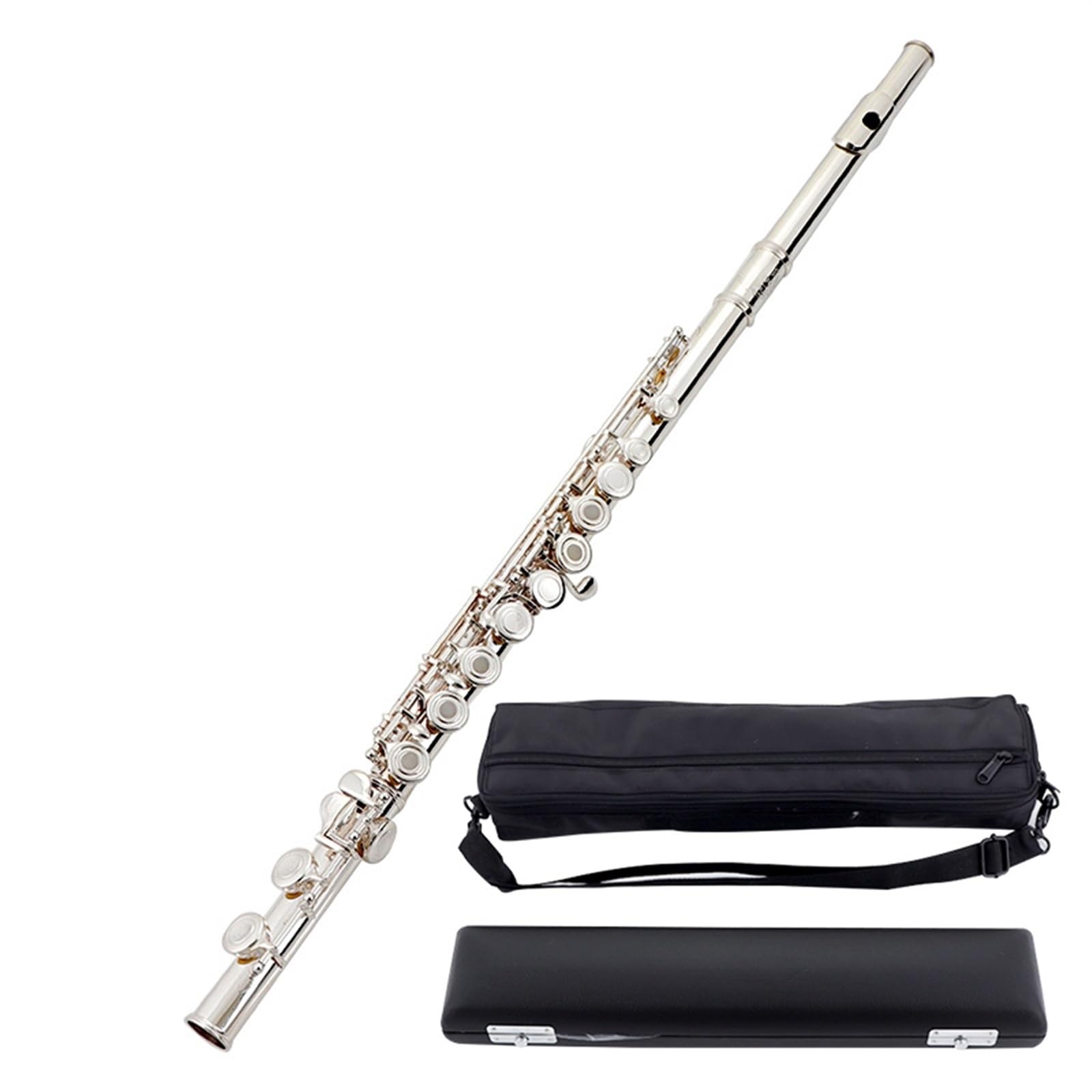 Classic Flûte Traversière Flûte Sculptée À 16 Trous Et 17 Trous Pour Débutants Flûte De Performance Professionnelle(16-hole)