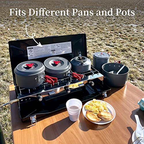 Camping Grill Stove Combo