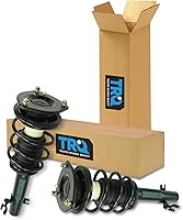 Vista 41 de TRQ - Conjunto de puntal delantero y resorte helicoidal (lados del conductor y del pasajero), para auto