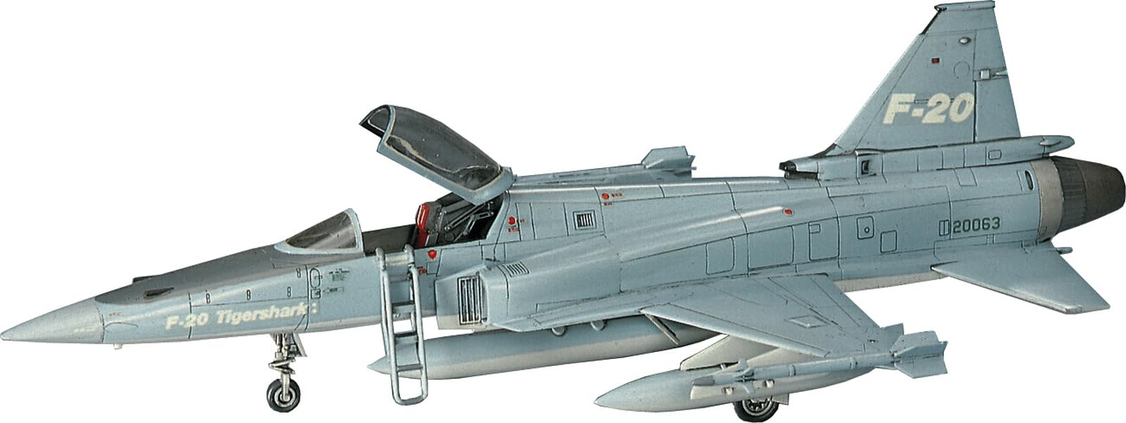 Amazon.co.jp: ハセガワ 1/72 アメリカ空軍 F-20 タイガーシャーク