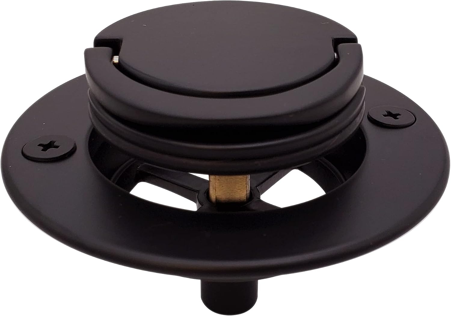 Westbrass D320-12 Roman Tub Drain Trim, 3-9/16" OD, Oil Rubbed Bronze