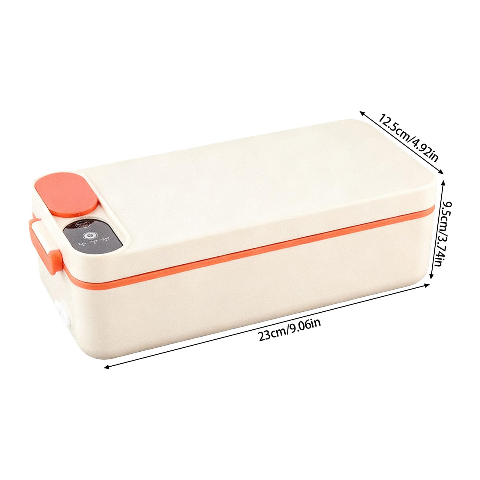 Scatola per il pranzo elettrica alimentata a batteria con ricarica USB con doppia modalità di riscaldamento e isolamento per uso in auto per studenti