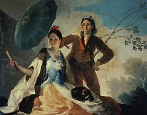 Miniatura 1 de Posterazzi El parasol 1777 Francisco Goya y Lucientes (1746-1828 español) Póster óleo sobre lienzo Museo del Prado Madrid España Póster (18 x 24)