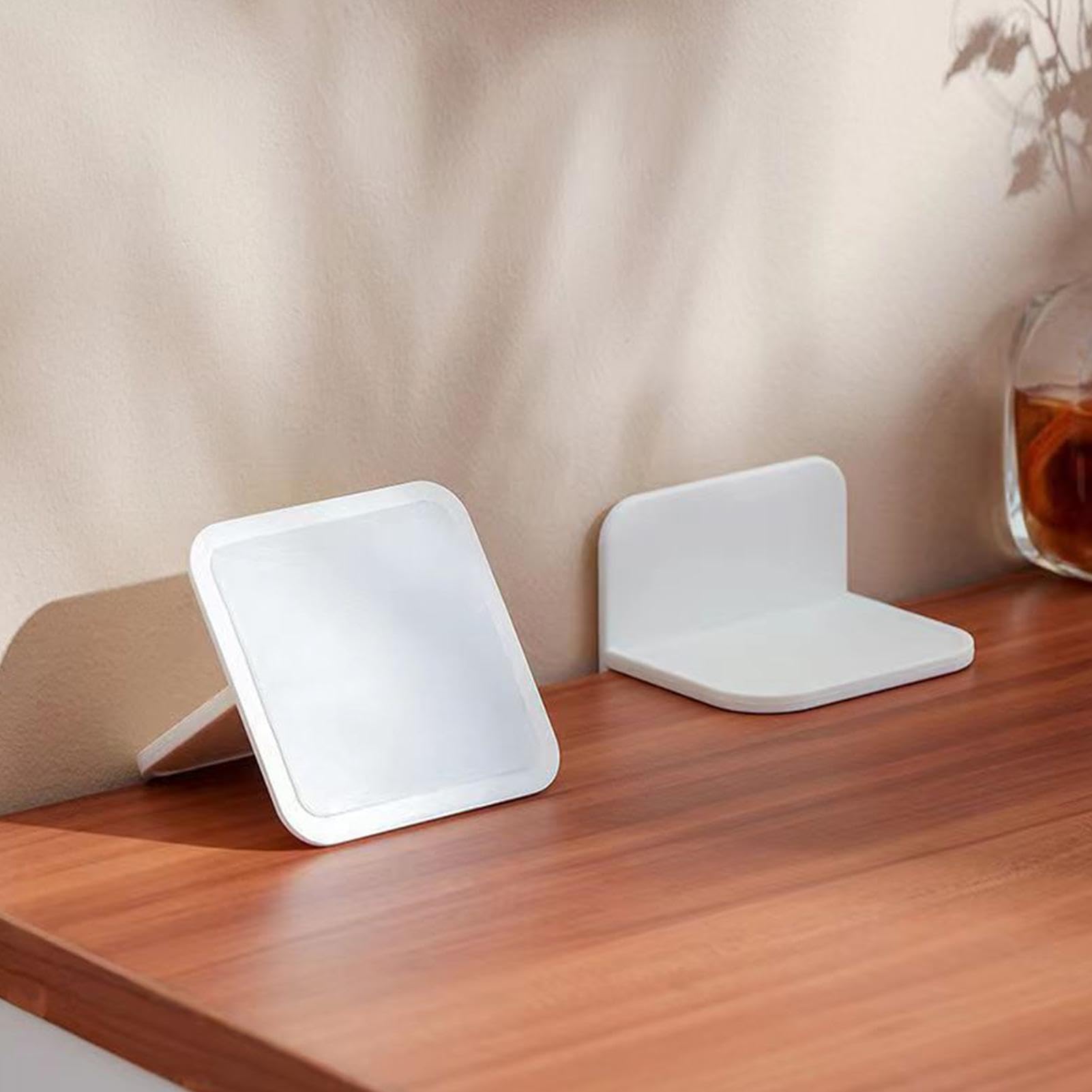 Ancoraggi per mobili senza trapano, ancoraggi da parete per mobili antiribaltamento,Ancoraggi adesivi per mobili da 6 pezzi Ancoraggi sicuri per parete | Ancoraggi a parete per mobili resistenti all'u