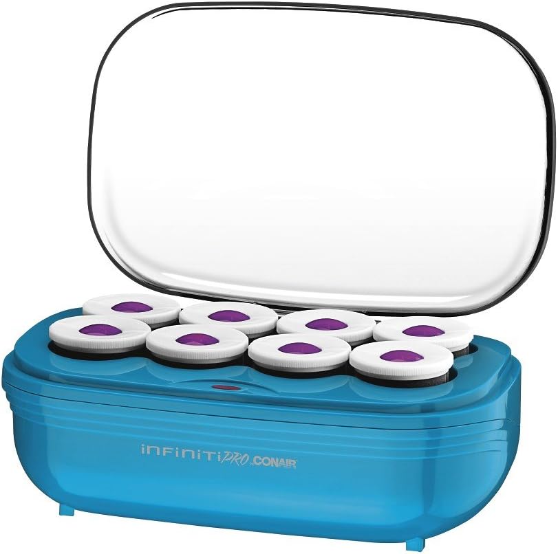 Conair Instant Heat Tourmaline Ceramic Flocked Hot Rollers, 2-inch Hot Roller Setter for Mega Volume and Smooth Waves : Beauty & Personal Care