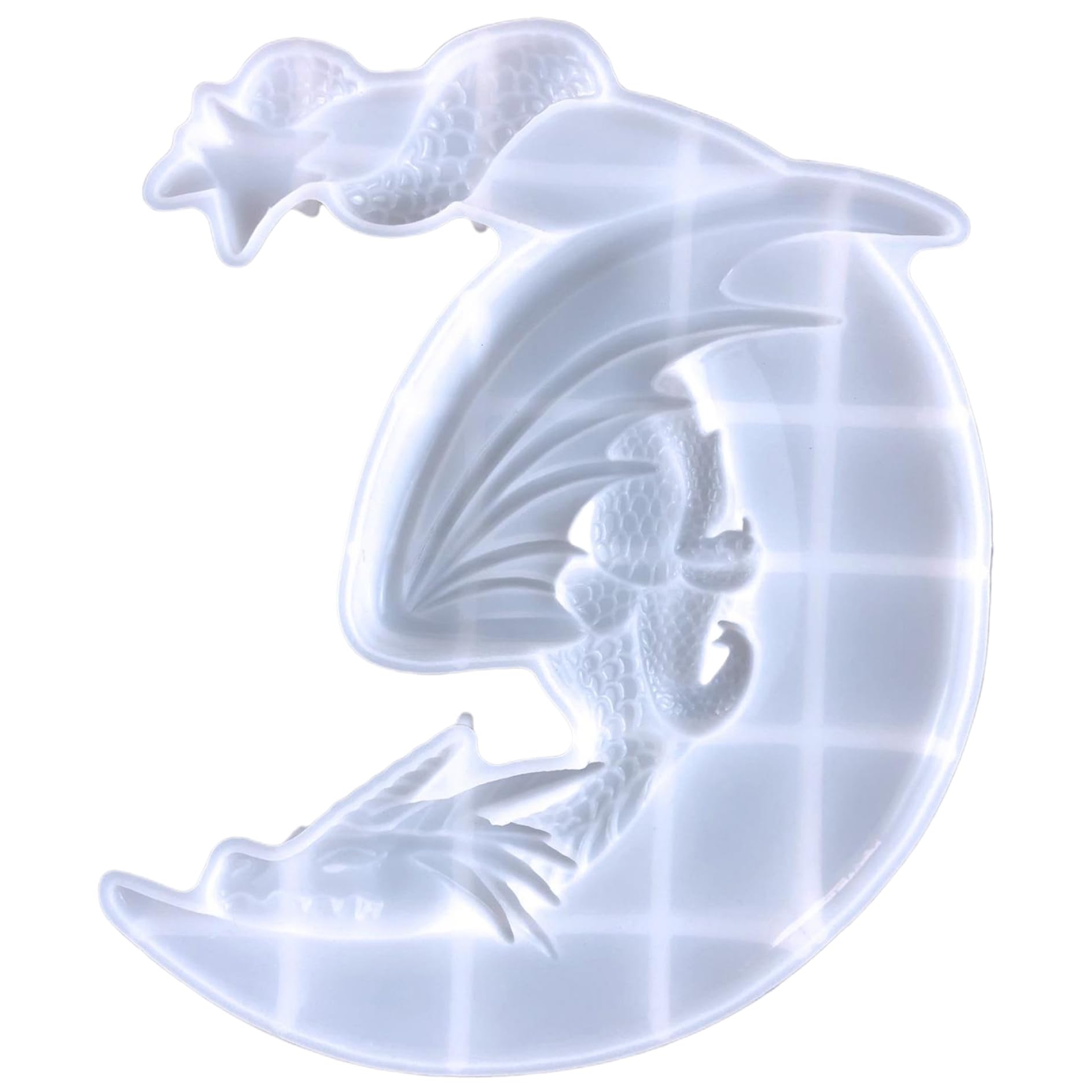 Moule silicone dragon 3D démoulage facile pour création en résine sans défaut