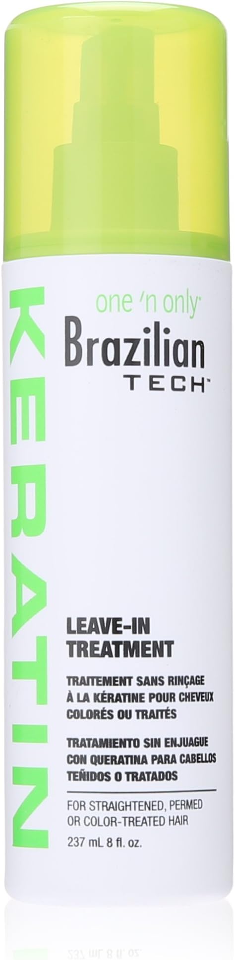 BRAZILIAN TECH KERATIN LEAVE-IN TREATMENT 8oz/235 ml