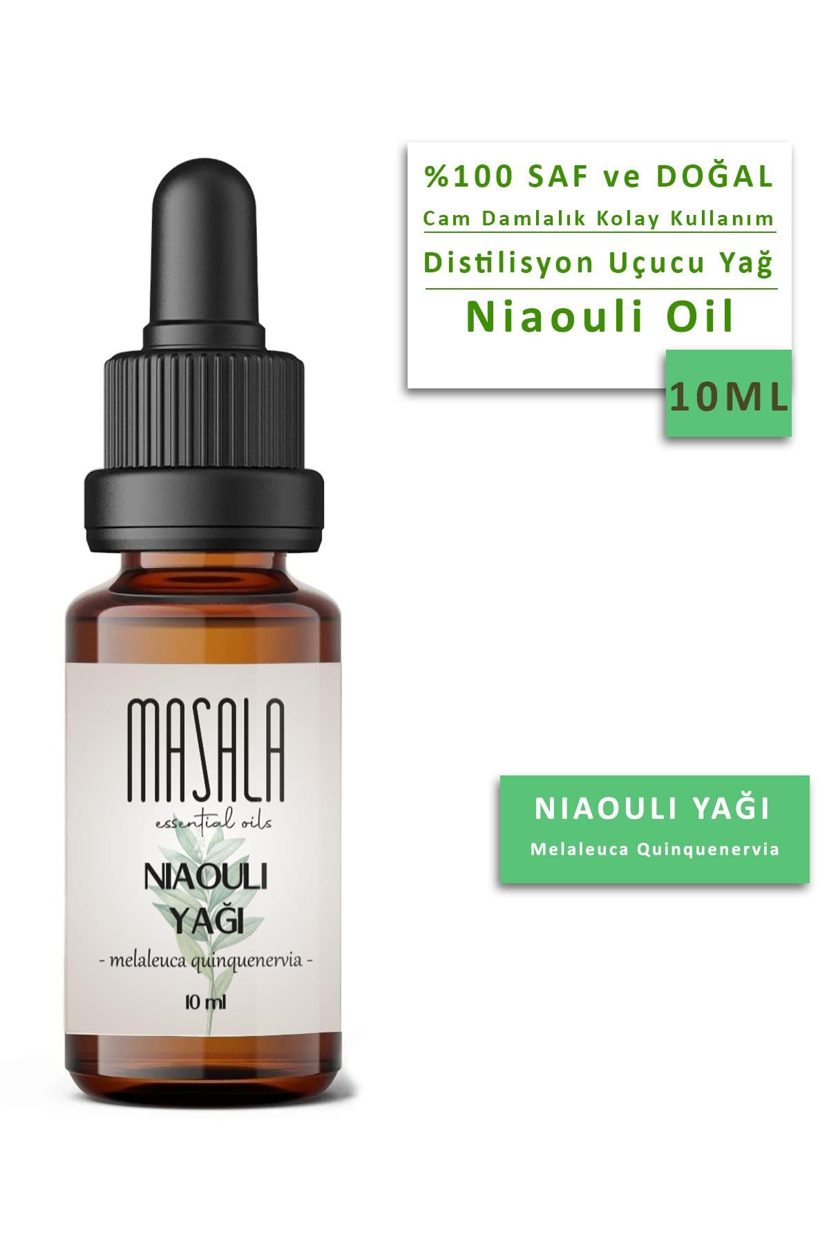 Masala Saf Kan Portakalı Yağı - Niaouli Yağı 10 ml. x 2 Adet
