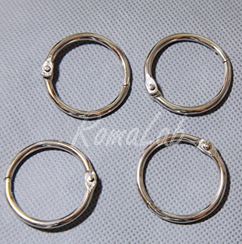 7 ANELLI PER rilegare ALBUM SCRAPBOOKING APRIBILI