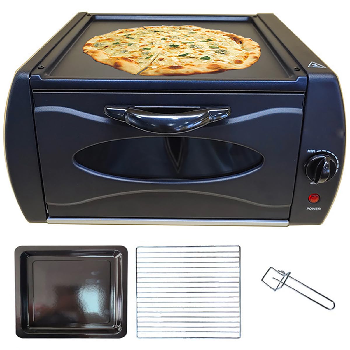 Piekarnik Tandoor – mini piekarnik elektryczny do gotowania naan, pizzy i lahmacun – wszechstronna płyta grzewcza do użytku domowego i na wynos