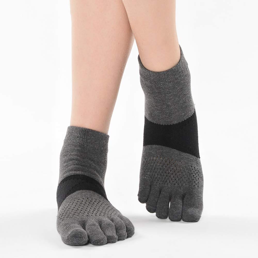 NN Calcetines De Yoga, De Algodón Transpirable Deportes De Interior del Piso De Silicona Antideslizante Yoga Femenina Calcetines Calcetines Calcetines De Pilates (un Par)