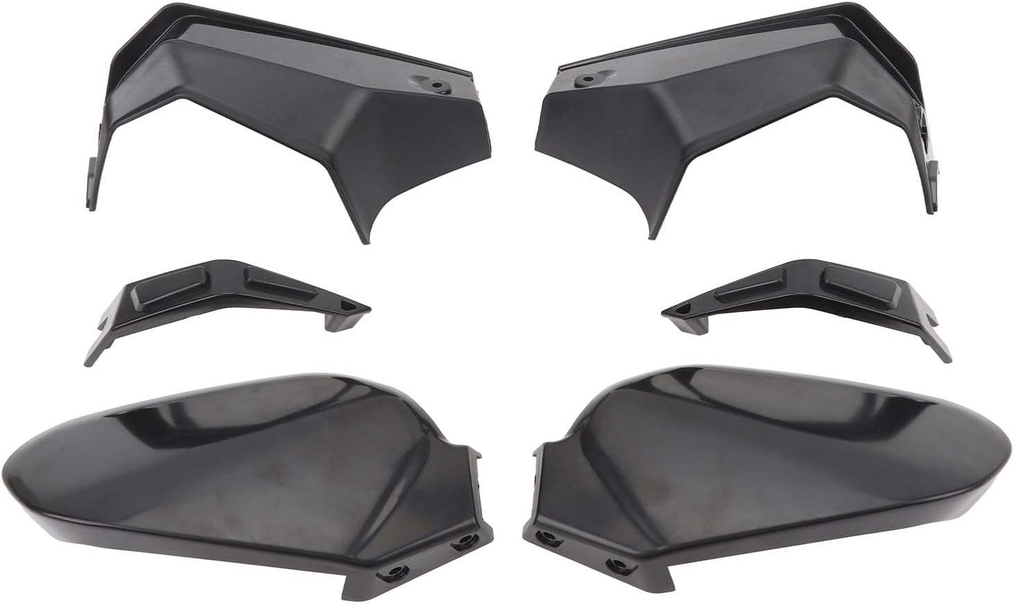 Walfront ATV Handguards Protector Durable Wind Deflector Cover for Ryker 600 900 Rally Sport, Superior Protection for Riders