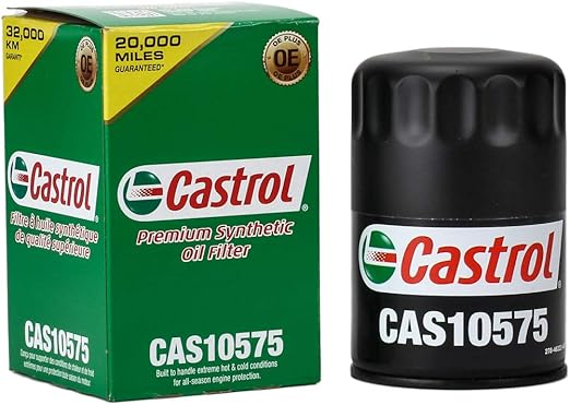 Castrol CAS10575 20,000 Mile Premium Syntehtic Oil Filter