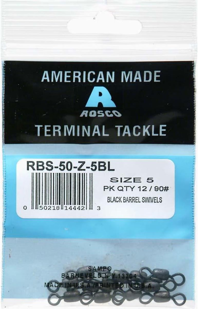 Sampo Rbs50Zbl-05 Barrel Swivel Black 90#