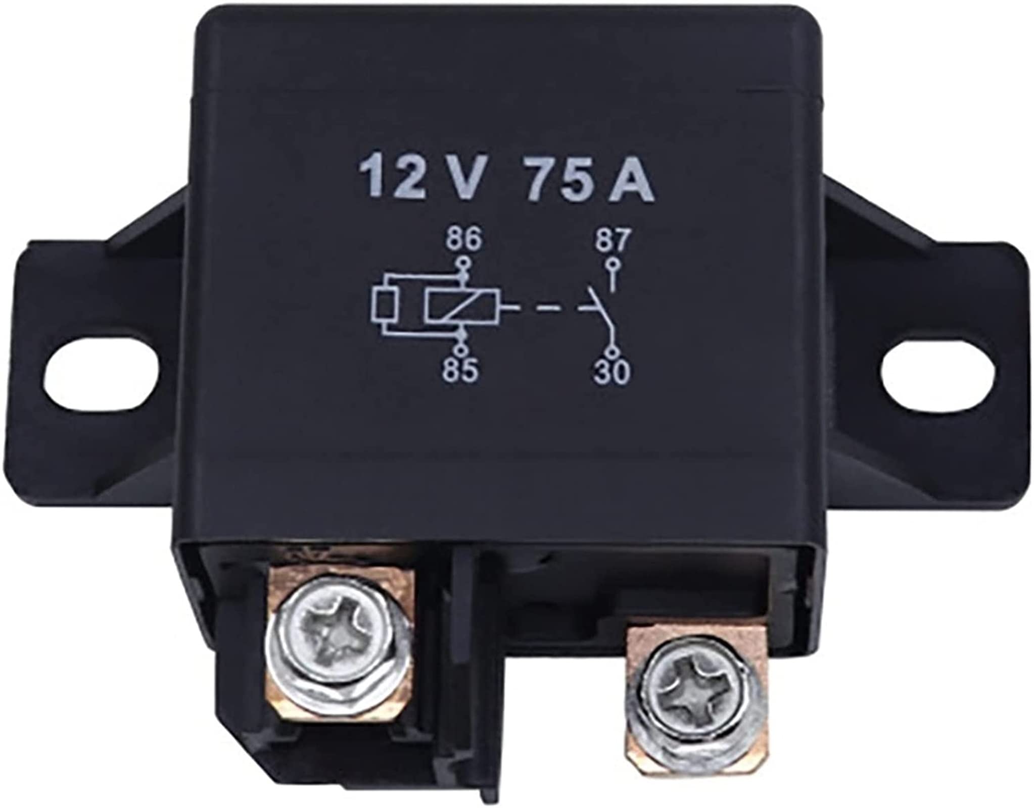 Relais 75 A 12 V 2,4 W/24 V 2,4 W Vorkheftruck Relais Relais Start Relais Start Relais Multifunctioneel relais Hoge temperatuur Weerstand (Maat: 24 V 2,4 W 75 A