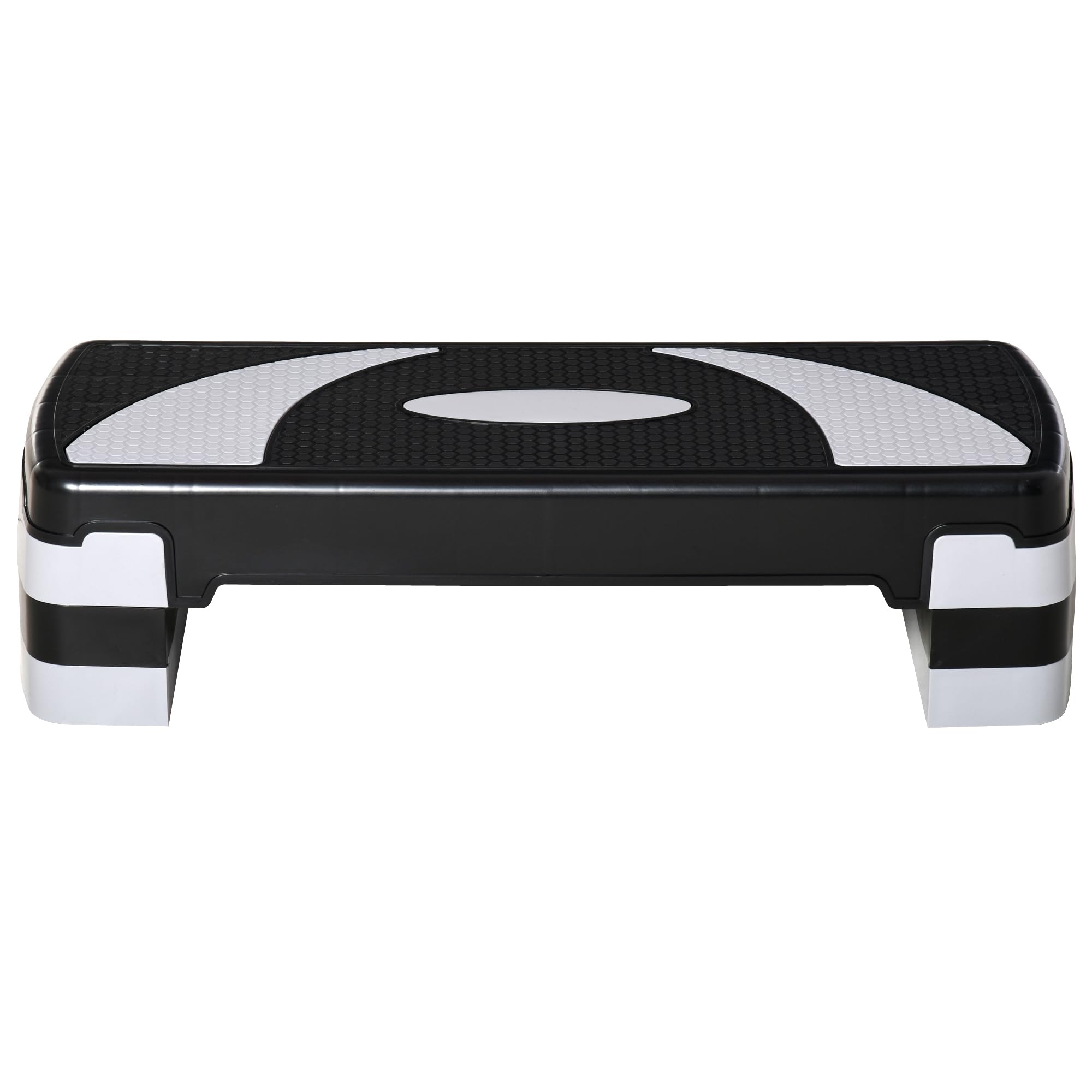 HOMCOM Stepper Steppmaschine  Hometrainer Für Zuhause, 1-tlg., Bis 100 Kg , Stahl, ABS, 55cm X 44cm X 108cm S06bu0kw