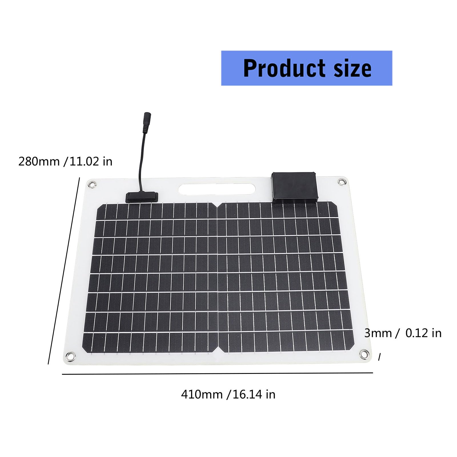Juego de paneles solares portátiles de 100 W, 18 V, cargadores de panel solar plegables, cargador solar de 12 V 24 V, doble USB, paneles solares a prueba de agua para camping, estación de