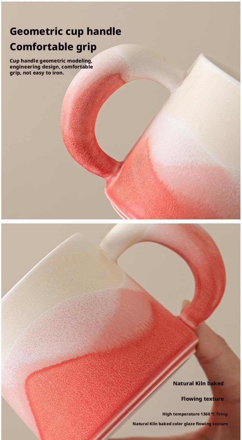 GSOUL Kungfu Tea cup Kiln Change Simple Tea Cup Ceramic Home Office Personal Use With Lid Mug Small Tea Cups