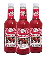 Vista 1 de Master of Mixes Cosmopolitan - Mezcla de bebidas, lista para usar, botella de 1 litro (33.8 onzas líquidas), paquete de 3