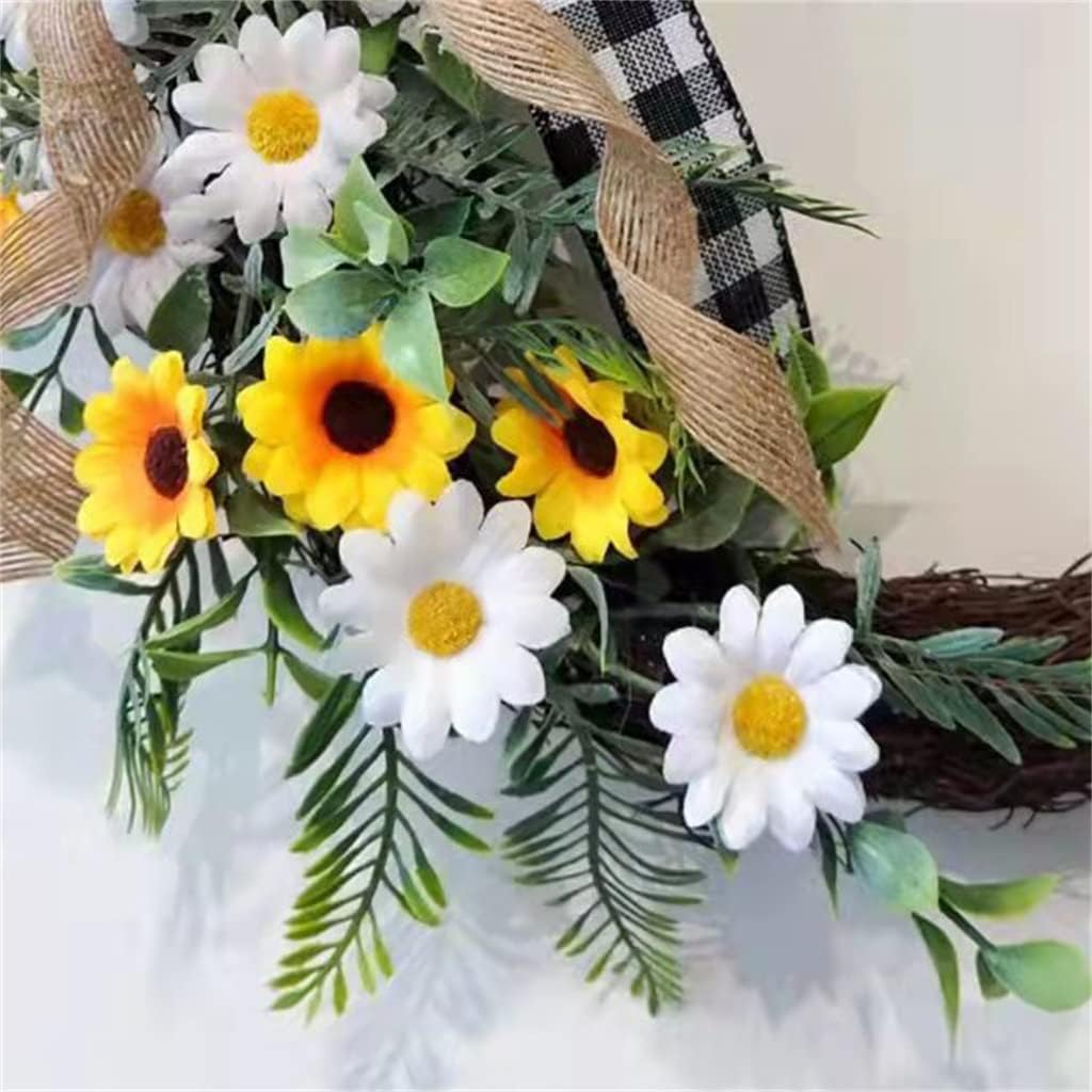 Simulated Green Wreath Display Window and Door Hanging Interior Decoration