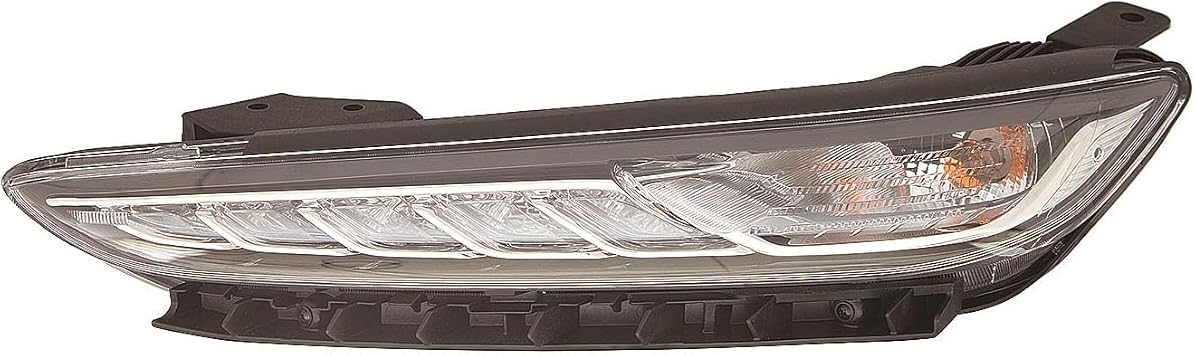 LED Headlight Assembly for Hyundai Kona 2018-2021, Front Driver Side, DRL, 12 Volts