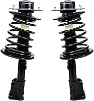 Vista 39 de Detroit Axle - Kit de suspensión delantera de 10 piezas para Chevy Aveo Aveo5 Pontiac G3 Wave 2 Ready Struts Assembly 2 Enlaces de barra