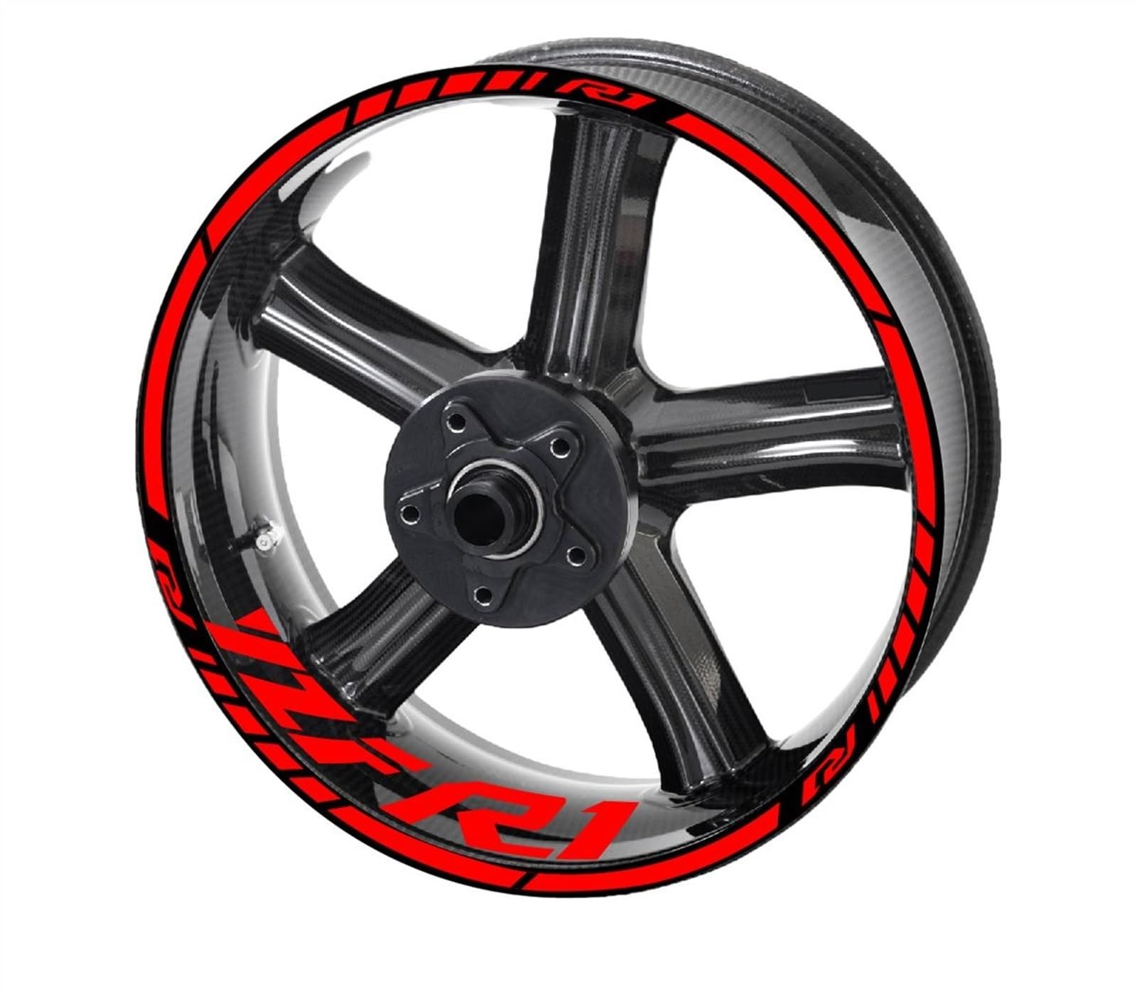 Applique for for R1 Wheel Sticker Rim Stickers for YZF R1 Set(A7)