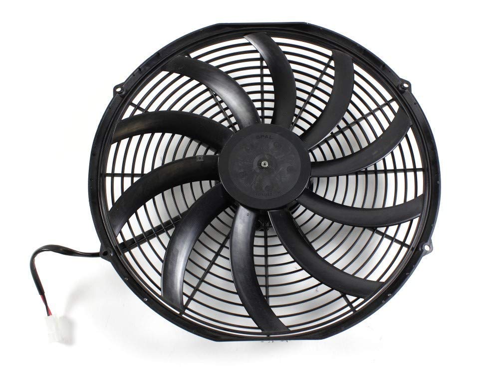 1047007 Ventilador Spal 412mm 3430m³/h Motorsport 12V VR6 Turbo 16V OPC