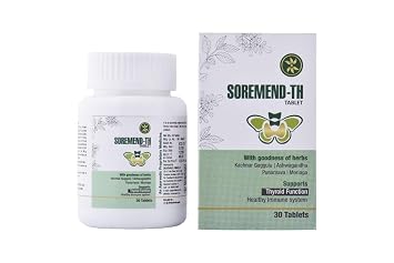 SOREMEND-TH Support Thyroid Function, Healthy Immune System 30 Tablets