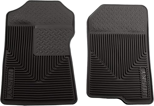 Miniatura 1 de Husky Liners - Alfombrillas delanteras resistentes | Ford F-150 SuperCab/Standard 1997 - 2004, color negro | 51021 mediano
