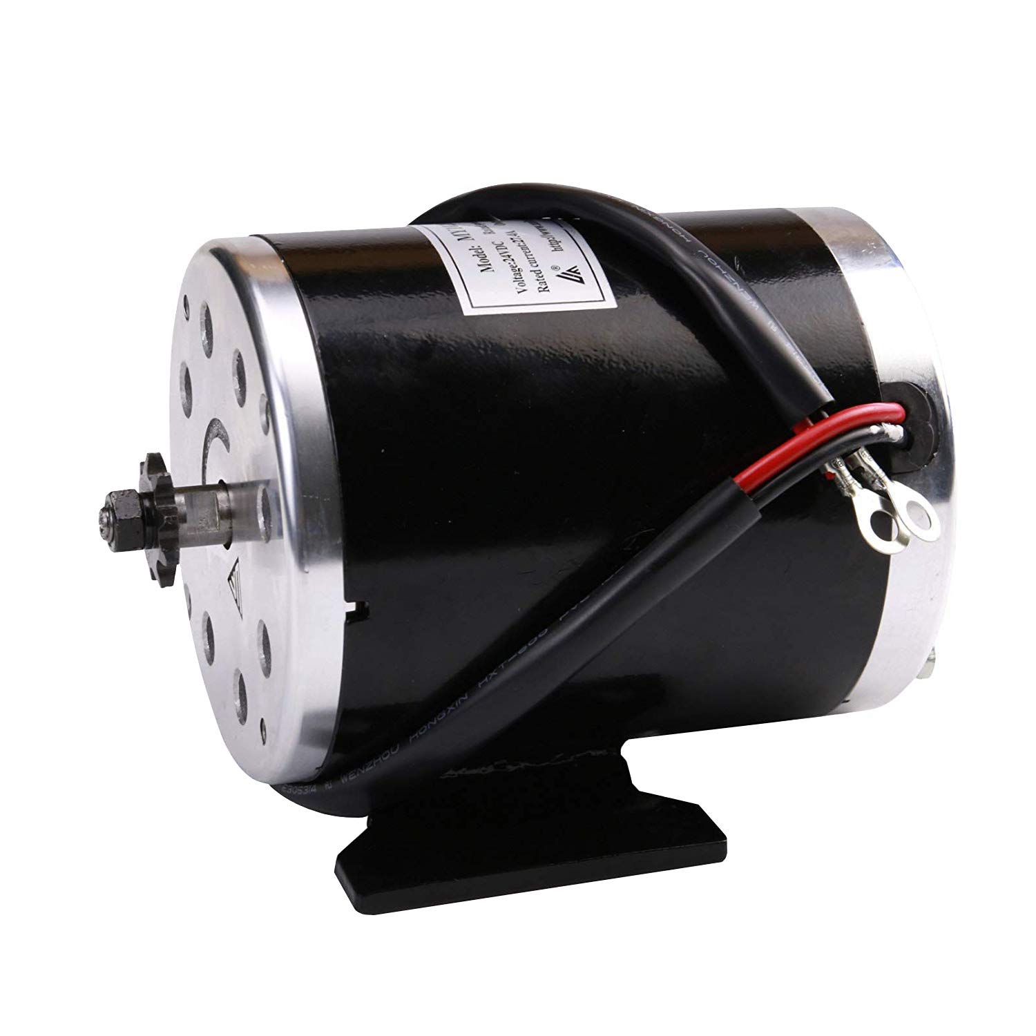 ZXTDR24V 500W Brush Electric Motor For Go Kart Scooter E Bike Motorized Bicycle ATV Moped Mini Bikes