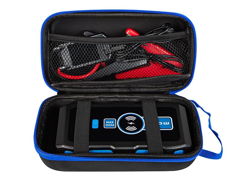 BLOM JUMP STARTER ROZRUCH BOOSTER 2000A POWERBANK MOCNY LATARKA ZESTAW 12000mAh