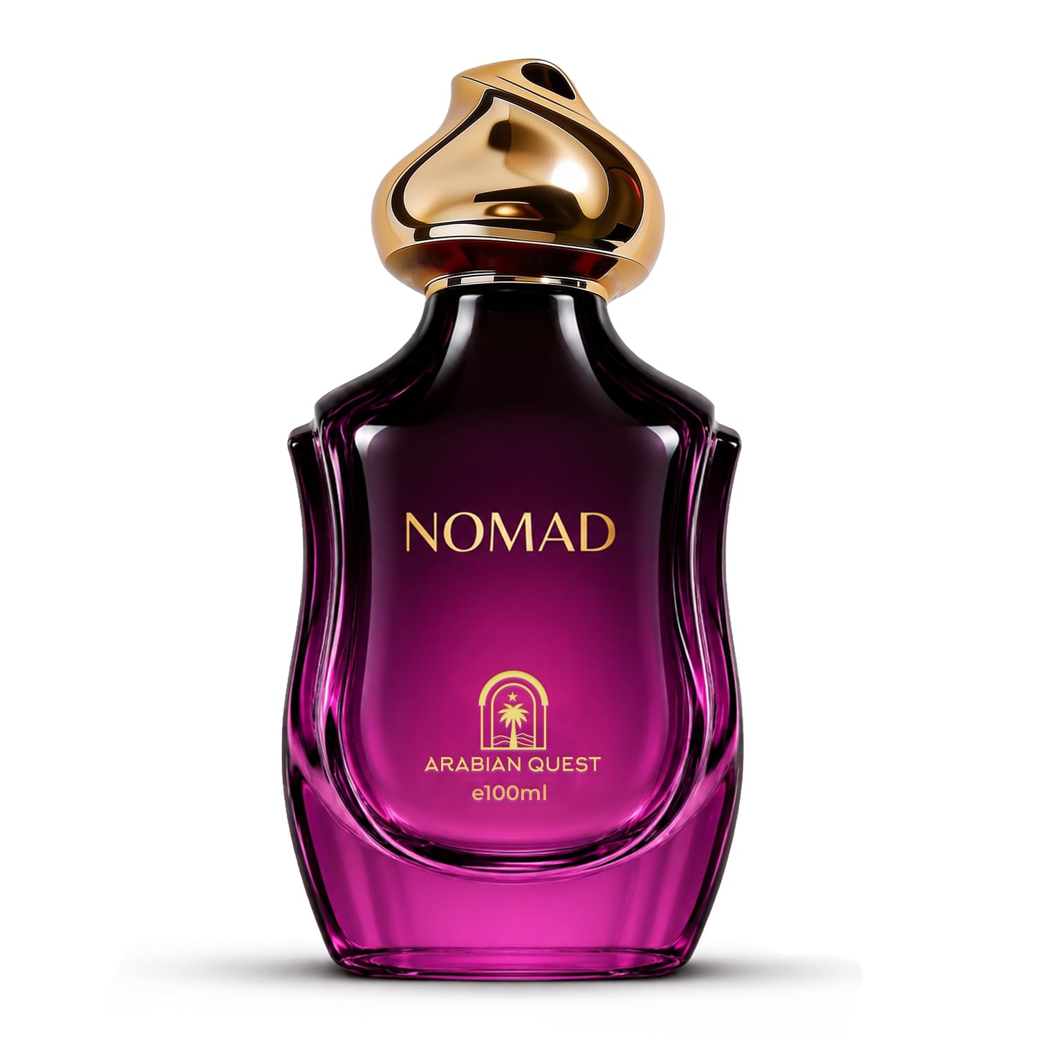NOMAD Extrait de Parfum for Men and Women, 100ml (3.3 Fl Oz) | Niche Long-Lasting Unisex Fruity-Floral, Spicy Oriental Perfume | Luxury Scent with Notes of Juicy Pineapple, Iris