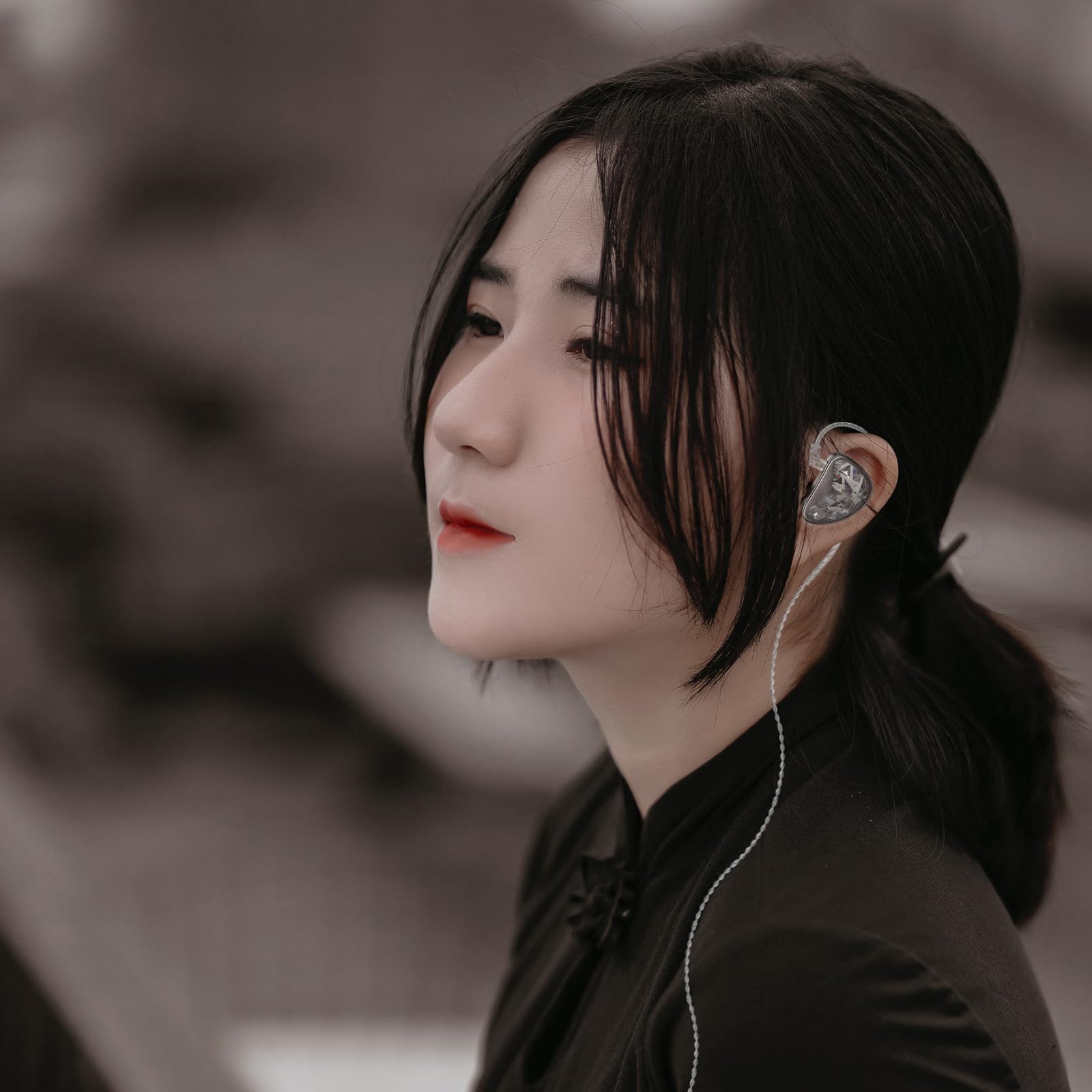 KZ AS24, cuffie in-ear monitor 24BA, driver IEM ad alte prestazioni, con 8 interruttori di accordatura, isolamento acustico, auricolari cablati per musicisti (versione accordatura, nero, con