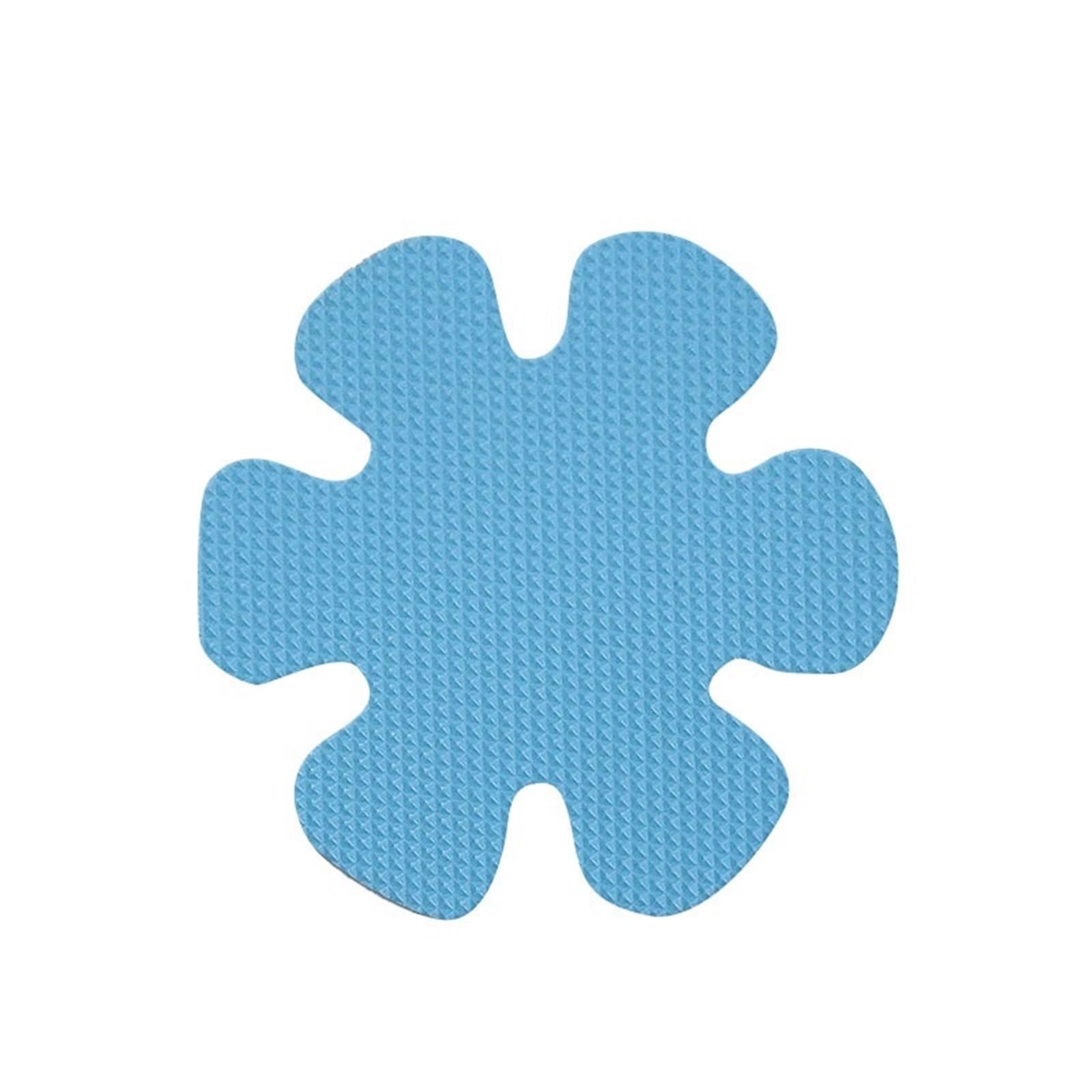 JFNKLFG Non Slip Shower Stickers 10pcs Bathroom Non-slip Stickers Self-adhesive Transparent Bath Shower Anti-slip Round Snowflake Antiskid Sticker(Color4)