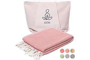 Oversized Organic Cotton Travel Beach Towel