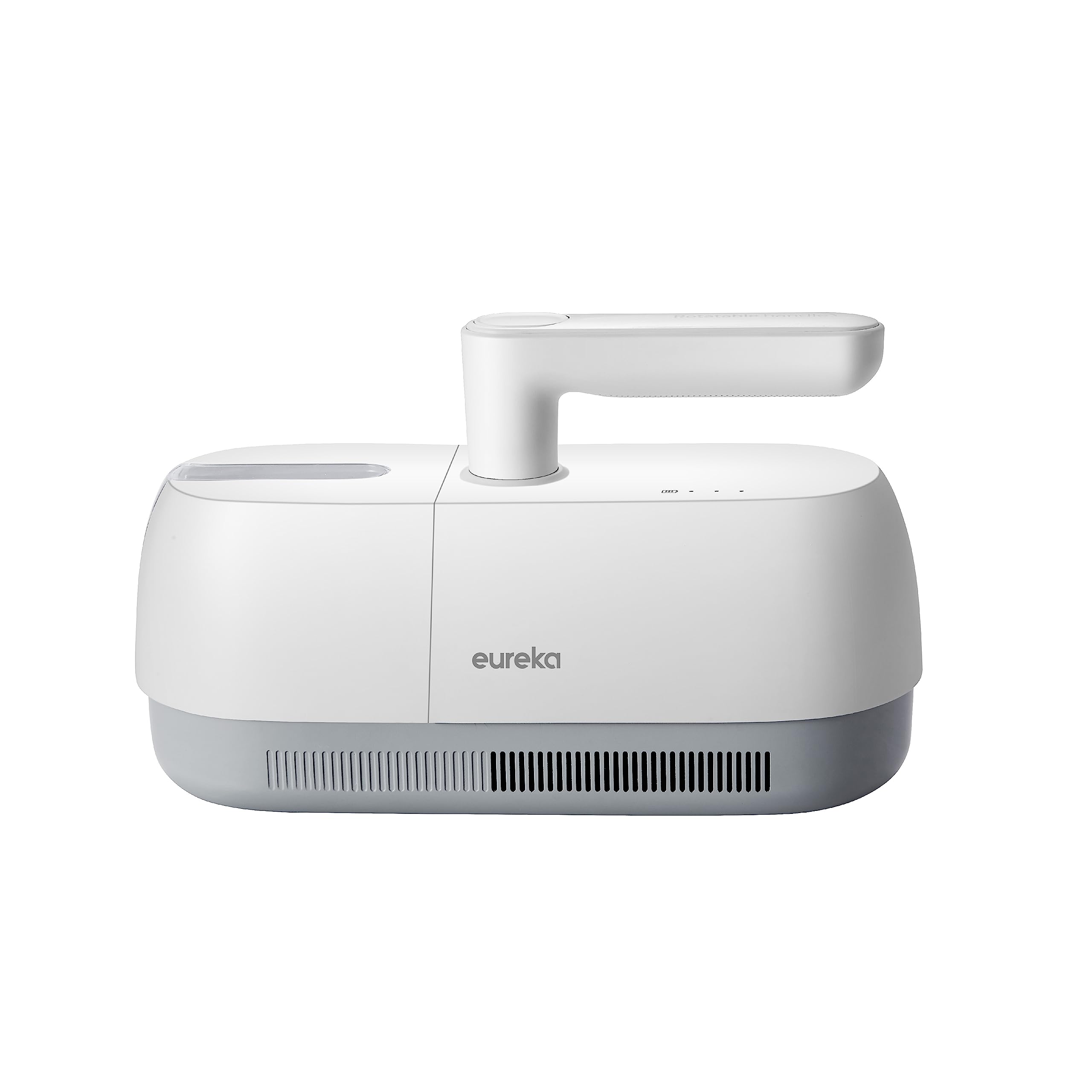 Midea MMC1921WG Aspirapolvere antiacaro senza fili, potenza di aspirazione 7500Pa, Rimozione acari UV, Maniglia girevole,Portable rechargeable case,Elimina facilmente i maits