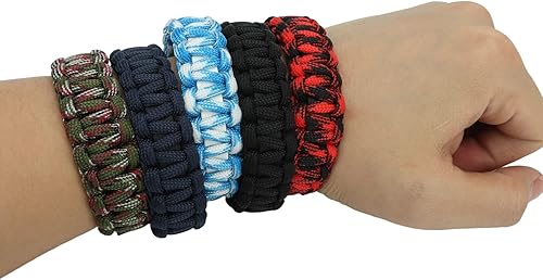 VBESTLIFE Cable de carga USB, pulsera tipo C, cargador de datos de muñeca, cable tejido, accesorios portátiles para teléfono celular, 5 uds