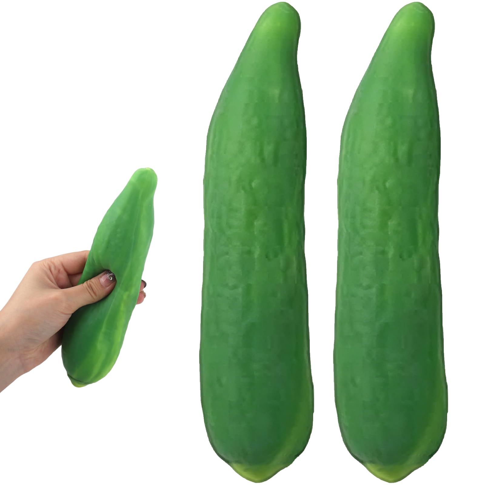 2Pcs Cucumber Squishy Fidget Toys Fidgets Squishies Pickle Squishy Toys